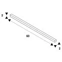 SLV Verbinder für LED Lichtbalken BATTEN, weiß