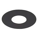 Einbaurahmen für NUMINOS® XS, 160/70mm, rund, schwarz