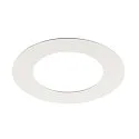 Einbaurahmen für NUMINOS® S, 160/100mm, rund, weiß