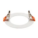 SLV Einbaurahmen für NUMINOS® S, 160/100mm, rund, weiß
