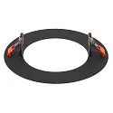 SLV Einbaurahmen für NUMINOS® L, 240/150mm, rund, schwarz