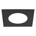 Einbaurahmen für NUMINOS® L, 240/150mm, eckig, schwarz