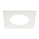 Einbaurahmen für NUMINOS® L, 240/150mm, eckig, weiß
