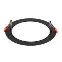 SLV Einbaurahmen für NUMINOS® XL, 240/180mm, rund, schwarz