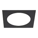 Einbaurahmen für NUMINOS® XL, 240/180mm, eckig, schwarz