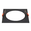 SLV Einbaurahmen für NUMINOS® XL, 240/180mm, eckig, schwarz