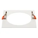 SLV Mounting frame for NUMINOS® XL, 240/180mm, square, white