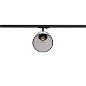 SLV 1-Phasen Strahler PARA CONE GL GU10, transparent, schwarz