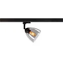 SLV 3-Phasen Strahler PARA CONE GL GU10, transparent, Bambus