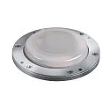 SLV LED-Modul SMALL PLOT Module, 3W, 3000K, CRI80, 180°, gefrosted, Edelstahl