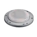 SLV LED-Modul SMALL PLOT Module, 3W, 3000K, CRI80, 180°, gefrosted, Aluminium