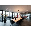 SLV LED Pendelleuchte ONE LINEAR 100 PHASE UP/DOWN, 104cm,600mA, 24W 2700/3000K 1280lm, CRi >90, dimmbar, schwarz