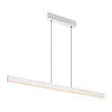 SLV LED Pendelleuchte ONE LINEAR 100 PHASE UP/DOWN, 104cm,600mA, 24W 2700/3000K 1280lm, CRi >90, dimmbar, weiß