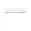 SLV LED Pendelleuchte ONE LINEAR 100 PHASE UP/DOWN, 104cm,600mA, 24W 2700/3000K 1280lm, CRi >90, dimmbar, weiß