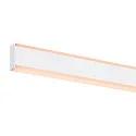 SLV LED Pendelleuchte ONE LINEAR 100 PHASE UP/DOWN, 104cm,600mA, 24W 2700/3000K 1280lm, CRi >90, dimmbar, weiß