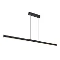 SLV LED Pendelleuchte ONE LINEAR 140 PHASE UP/DOWN, 140cm, 900mA, 35W 2700/3000K 2855lm, CRi >90, dimmbar, schwarz