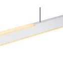 SLV Pendant luminaire ONE LINEAR 140 PHASE up/down, 35W, 2700/3000K, white