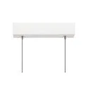 SLV Pendant luminaire ONE LINEAR 140 PHASE up/down, 35W, 2700/3000K, white