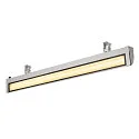 SLV LED Outdoor Wandleuchte VANO WING SP LONG, 120°, 49W, 3000K, 3140lm, CRI80, grau
