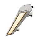SLV LED Outdoor Wandleuchte VANO WING SP LONG, 120°, 49W, 3000K, 3140lm, CRI80, grau