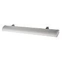 SLV LED Outdoor Wandleuchte VANO WING SP LONG, 120°, 49W, 3000K, 3140lm, CRI80, grau