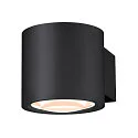 SLV LED Wandleuchte OCULUS WL SINGLE, 100°, 8,5W, 2000-3000K, 22-555lm, CRI90, IP20, schwarz