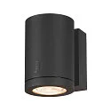 LED Outdoor Wandleuchte ENOLA OCULUS WL SINGLE, 100°, 11W, 3000/4000K, 1000-1100lm, CRI90, anthrazit