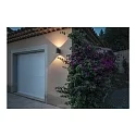 SLV LED Outdoor Wandleuchte ENOLA OCULUS WL UP/DOWN, 100°, 20W, 3000/4000K, 940-1060lm, CRI90, anthrazit