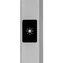 SLV LED Tischleuchte WORKLIGHT, 80°, 79W, 4000K,  7600lm, dimmbar, silber