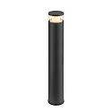 SLV Konzept-Pollerleuchte M-POL 90, IP65 IK10, 83.4cm, ohne Leuchtenkopf, anthrazit