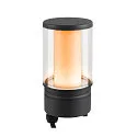 SLV LED Leuchtenkopf M-POL M CLEAR, IP65 IK10, 11W, 2700/3000K, 590-660lm, CRI90, On/Off, anthrazit
