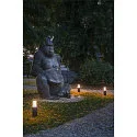 SLV LED Leuchtenkopf M-POL M CLEAR, IP65 IK10, 11W, 2700/3000K, 590-660lm, CRI90, On/Off, anthrazit