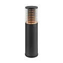 SLV LED Leuchtenkopf M-POL M LOUVER, IP65 IK10, 11W, 2700/3000K, 190-210lm, CRI90, On/Off, anthrazit