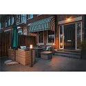 SLV LED Leuchtenkopf M-POL M SHADER, IP65 IK10, 11W, 2700/3000K, 420-460lm, CRI90, On/Off, anthrazit