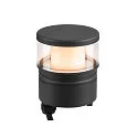 SLV LED Leuchtenkopf M-POL S CLEAR, IP65 IK10, 19W, 2700/3000K, 890-950lm, CRI90, DALI dimmbar, anthrazit