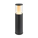 SLV LED Leuchtenkopf M-POL M CLEAR, IP65 IK10, 19W, 2700/3000K, 1150-1230lm, CRI90, DALI dimmbar, anthrazit