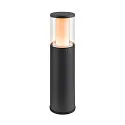SLV LED Leuchtenkopf M-POL M CLEAR, IP65 IK10, 19W, 2700/3000K, 1150-1230lm, CRI90, DALI dimmbar, anthrazit