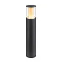 SLV LED Leuchtenkopf M-POL M CLEAR, IP65 IK10, 19W, 2700/3000K, 1150-1230lm, CRI90, DALI dimmbar, anthrazit