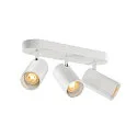 Wand- und Decken-Spotleiste ASTO TUBE TRIPLE, IP20, zylindrisch, 3-flammig, 3x GU10 max. 10W, weiß