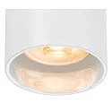 SLV Wand- und Decken-Spotleiste ASTO TUBE TRIPLE, IP20, zylindrisch, 3-flammig, 3x GU10 max. 10W, weiß
