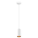 SLV Pendelleuchte ASTO TUBE, IP20, zylindrisch, 1-flammig, 1x GU10 max. 10W, weiß