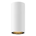 SLV Aufbau-Downlight ASTO TUBE, IP20, zylindrisch, GU10 max. 10W, weiß