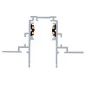 recessed track TRACK 48V DALI controllable, black