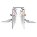 SLV Einbauschiene TRACK 48V, DALI, 2m, IP20, weiß