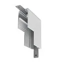 L-Verbinder für Aufbauschiene TRACK 48V, tief, mechanisch, Stereo, IP20, weiß