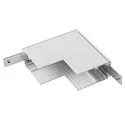 SLV L-Verbinder für Aufbauschiene TRACK 48V, tief, mechanisch, Stereo, IP20, weiß