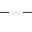 SLV LED Spot IN-LINE 22 TRACK 48V, 95°, 7,3W, CRI90, DALI, opal, IP20, 3000K, 570lm, weiß/weiß