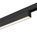 SLV Niedervolt-Strahler IN-LINE 22 DALI, 48V, 7.3W 4000K 680lm 95°, CRI90, DALI dimmbar, starr, opal, schwarz