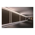 SLV LED Spot IN-LINE 44 TRACK 48V, 95°, 14W, CRI90, DALI, opal, IP20, 3000K, 1180lm, weiß/weiß