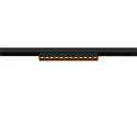 SLV track spot IN-LINE 22 TRACK 48V DARKLIGHT REFLECTOR DALI controllable IP20, black dimmable